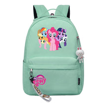 Cartoon Pony Unicorn Printed Youth Student School Bag Men's And Women's Leisure Bag Women's Backpack