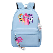 Cartoon Pony Unicorn Printed Youth Student School Bag Men's And Women's Leisure Bag Women's Backpack