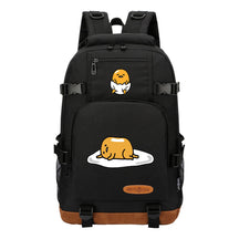 Lazy Egg Teenage Student Backpacks Boys And Girls Backpack