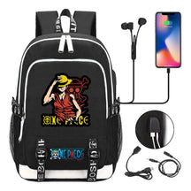 Anime Pirate Wang Lufei Youth Student School Bag Usb Men's And Women's Leisure Backpack