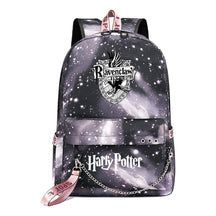 Fashion School Of Witchcraft And Wizardry Badge Usb Youth Student Backpack For Men And Women's Leisure Travel Backpack