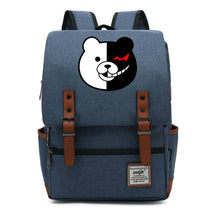 Printed Teenage Student Backpack For Men And Women With Casual Belt Buckle Classic Backpack