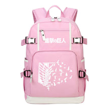 Giant Winged Soldier Captain Of Anime Attack Student Backpack, Leisure Travel Backpack