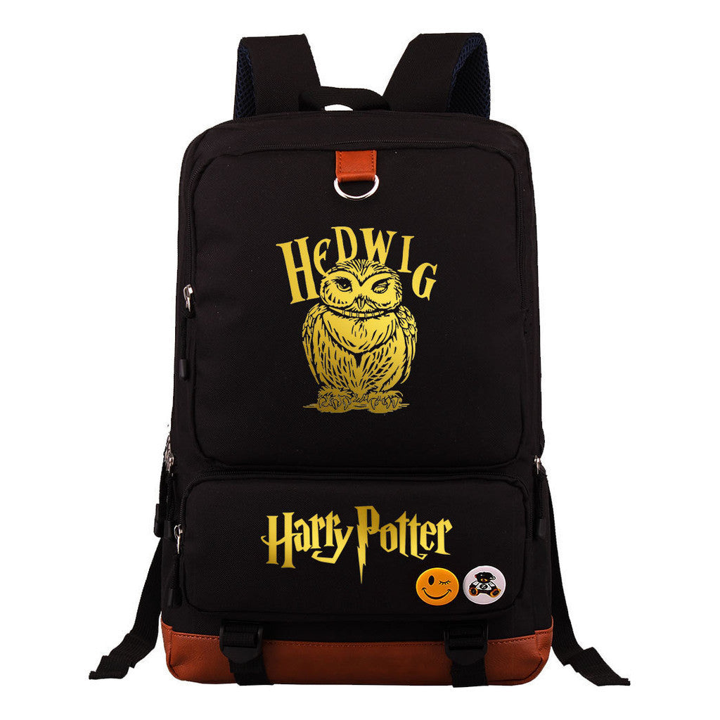 Golden Magic School Youth Student School Bag Large Capacity Travel Bag Men's And Women's Backpack