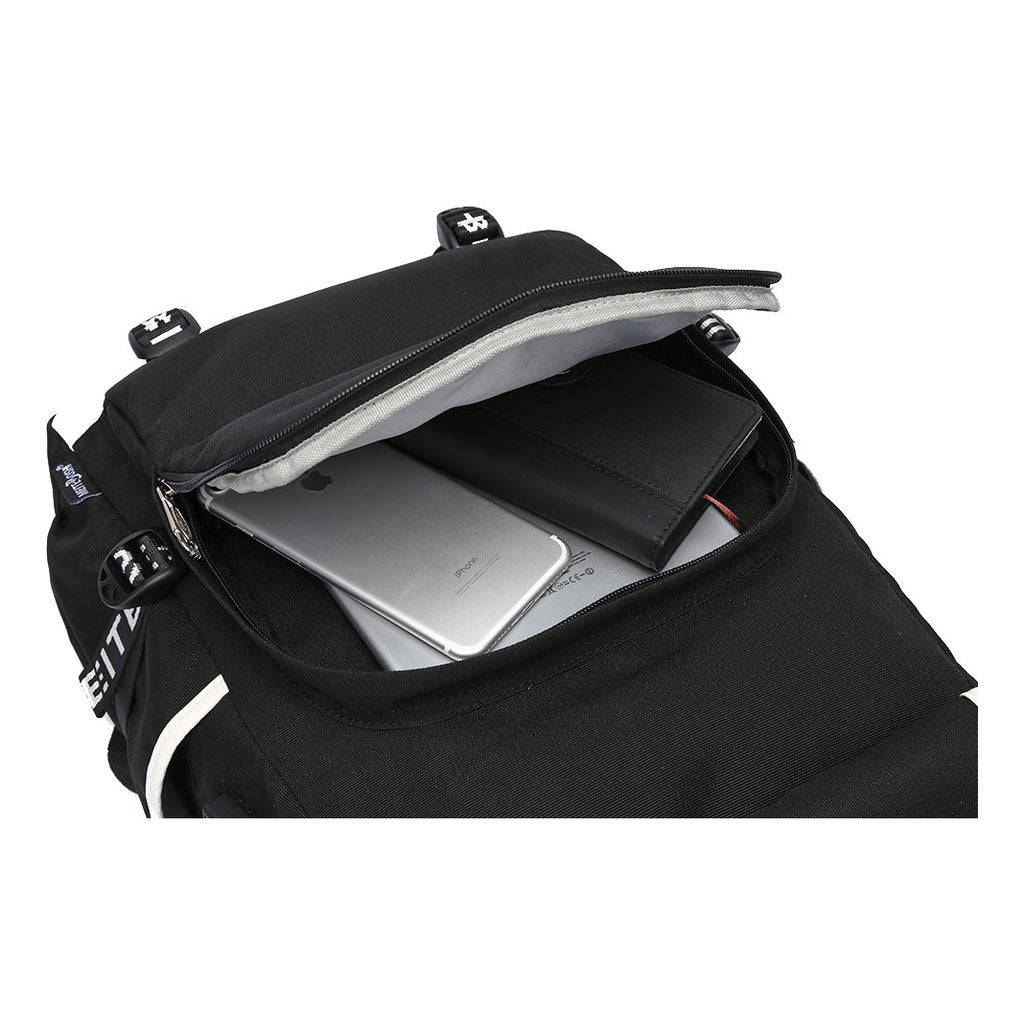 Fashionable And Popular Usb Youth Student Backpack For Men And Women's Leisure Backpack