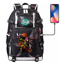Printed Backpack For Men And Women With Large Capacity Leisure Travel Backpack