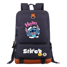 Anime Star Baby Stitch Printed Youth Student School Bag Travel Bag Backpack Travel Backpack