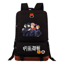 Cartoon Spell Back To War Schoolbags For Young Students And Backpacks For Men And Women.