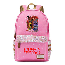 Toy Bear Game Fashion Printed Teenage Girls Student School Bag Men's And Women's Casual Canvas Backpack