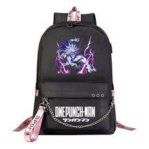 Comic One Punch Superman Printed Usb Youth Student Backpack Men's And Women's Leisure Travel Backpack