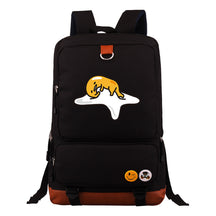 Cartoon Anime Lazy Egg Youth Student Backpack With Large Capacity Travel Bag For Boys And Girls Backpack