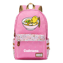 Egg Yolk Lazy Egg Teenage Girls Student Backpack Leisure Backpack