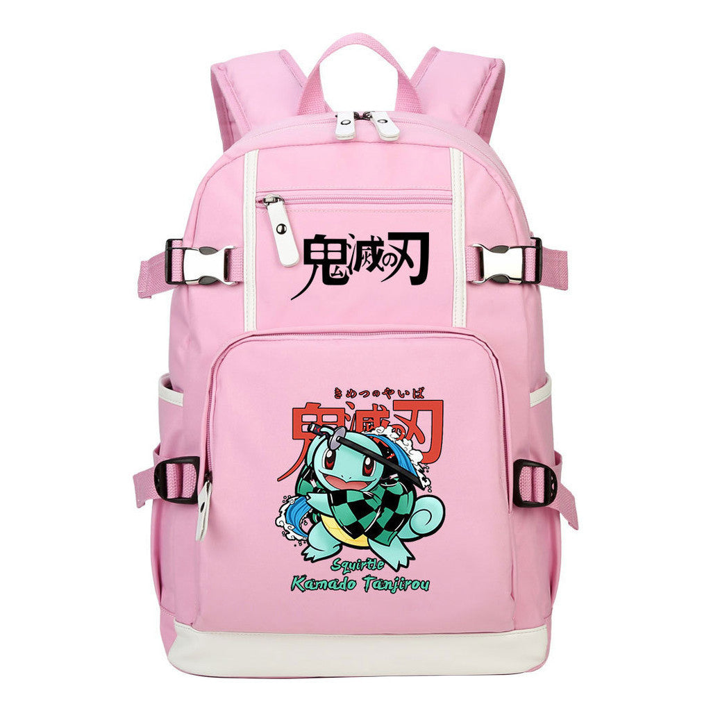 Anime Youth Student School Bag Men's And Women's Backpack Leisure Travel Backpack
