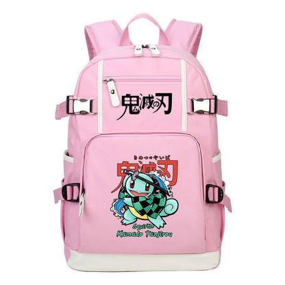 Anime Youth Student School Bag Men's And Women's Backpack Leisure Travel Backpack