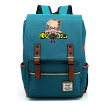 Anime My Heroes Academy Printed Youth Student Backpack Men's And Women's Leisure Belt Buckle Classic Backpack 38*27*12.5cm
