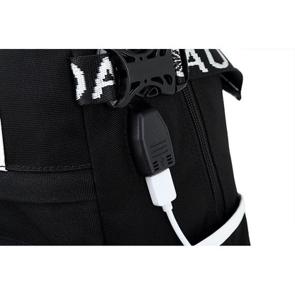Basketball Star Harland Printed Youth Student Backpack With Large Capacity Leisure Travel Backpack