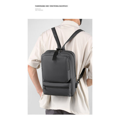 Usb Large Capacity Backpack, Multifunctional Outdoor Sports Shoulder Bag, Casual One Shoulder Crossbar Bag