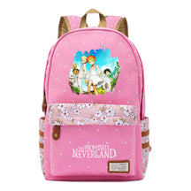 Promised Dream Island Printed Student Backpack, Floral Casual Backpack