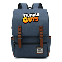 Printed Teenage Student Backpack With Casual Belt Buckle Backpack