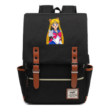 Anime Beauty Girl Warrior Youth Student School Bag Usb Men's And Women's Leisure Backpack