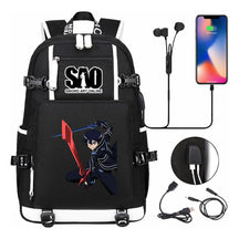 Sword God Domain Usb Youth Student Backpack For Men And Women's Leisure Travel Backpack