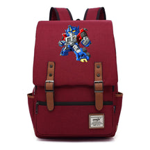 Transformed Mecha Printed Student Backpack For Men And Women's Leisure Backpack