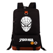 Superhero Printed Youth Student Backpack With Large Capacity Travel Bag, Men's And Women's Backpack