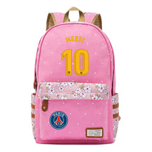 Sports Football Star Printed Youth Student Backpack For Men And Women's Leisure Backpack
