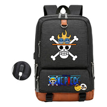 Printed Usb Youth Student Backpack For Leisure Travel Backpack