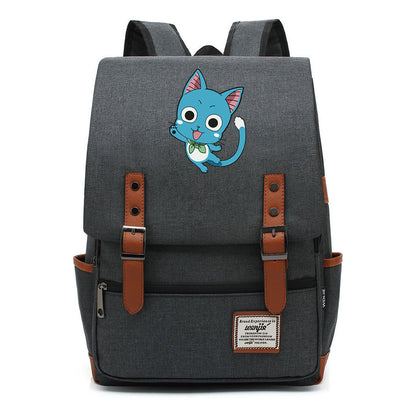 Printed Schoolbags Young Students And Classic Backpacks With Belt Buckles  Men And Women 38*27*12.5cm
