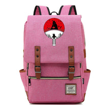Naruto Printed Teenage Student Backpack For Men And Women, Casual Belt Buckle, Classic Backpack