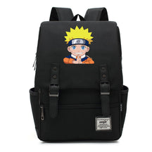 Naruto Printed Teenage Student Backpack For Men And Women, Casual Belt Buckle, Classic Backpack 38*27*12.5cm