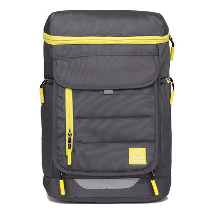 Canvas Backpack, Solid Color Backpack, Fashionable And Casual Travel Bag