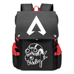 Apex Hero Print Usb Charging Cap Head Style Student School Bag Casual Backpack