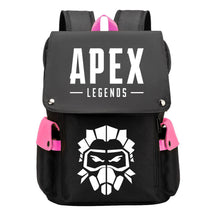 Apex Hero Print Usb Charging Head Youth School Bag Casual Backpack