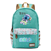 Interstellar Baby Stitch Printed Youth Student Backpack Casual Backpack