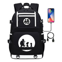 Manga Dragon Ball Usb Youth Student Backpack Men And Women, Backpack Leisure Travel