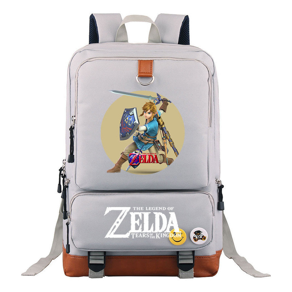 Printed Teen School Bag Travel Bag Backpacks