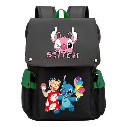 Sports Football Star Usb Charging Cover, Youth Student Backpack, Men's And Women's Leisure Backpack