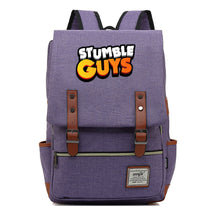 Printed Teenage Student Backpack With Casual Belt Buckle Backpack