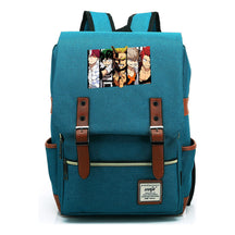 Anime My Heroes Academy Printed Youth Student Backpack Men's And Women's Leisure Belt Buckle Classic Backpack