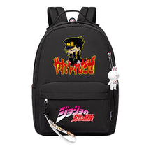 Comic Jojo's Wonderful Adventure Print Youth Student School Bag Leisure Bag Girl Backpack
