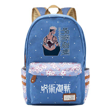 Cartoon Teenage Girl Student Backpack For Men And Women Casual Canvas Backpack