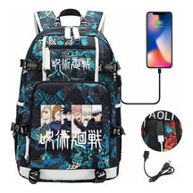 Printed Usb Youth Student Backpack For Men And Women's Leisure Large Capacity Travel Backpack