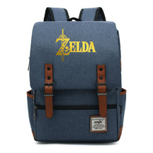 Golden Game Zelda Printed Youth Student Backpack For Men And Women, Casual Belt Buckle, Classic Backpack