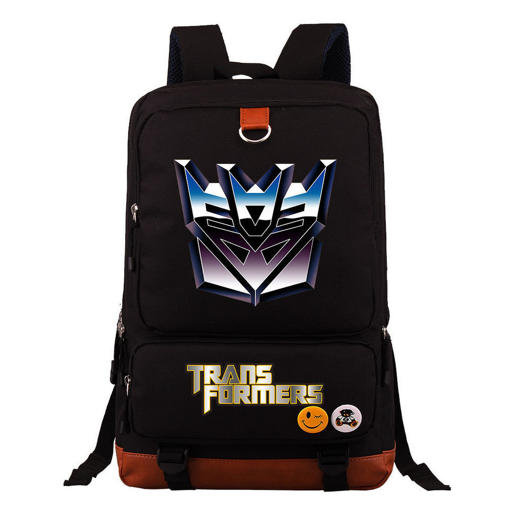 Transforming Mecha Student Backpack, Men's And Women's Backpack, Travel Bag