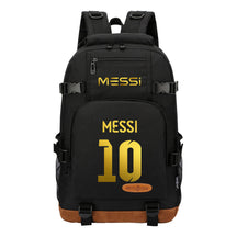 Hot Stamping Sports Football Star Printed Student Backpack For Men And Women's Backpacks
