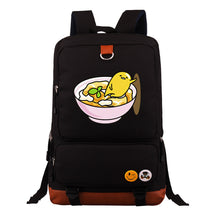 Cartoon Anime Lazy Egg Youth Student Backpack With Large Capacity Travel Bag For Boys And Girls Backpack