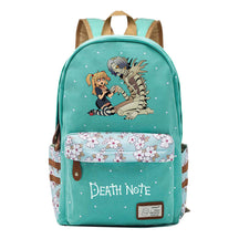 Death Note Night God Moon Youth Girl Student School Bag Leisure Backpack