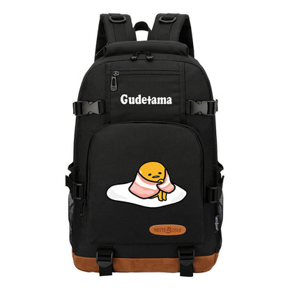 Lazy Teenage Student Backpack, Boys And Girls Backpack